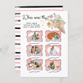 彼らは写真スクープされたブライダルゲーム 招待状