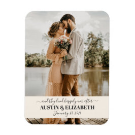 彼らは君の後結婚ずっと楽し感謝していく暮らしていた マグネット