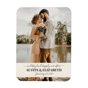 彼らは君の後結婚ずっと楽し感謝していく暮らしていた マグネット