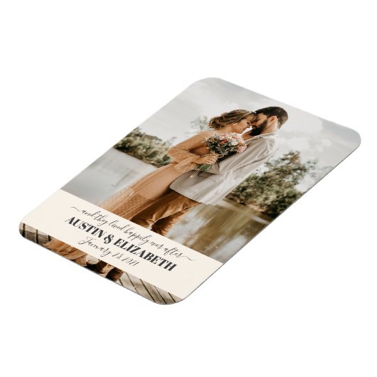 彼らは君の後結婚ずっと楽し感謝していく暮らしていた マグネット (左側)