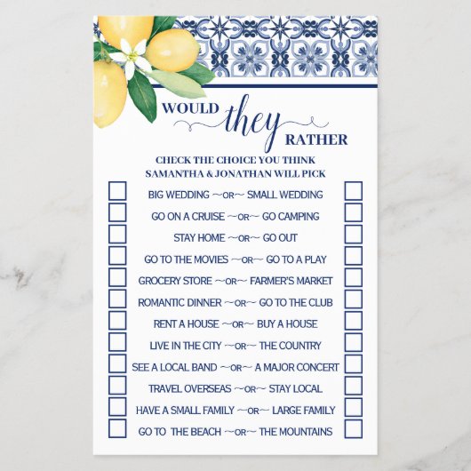 彼らは地中海のむしろゲームカードをシャワーする チラシ (正面)