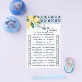 彼らは地中海のむしろゲームカードをシャワーする チラシ (シングル)