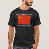 彼らは大きな音でやるんです… Tシャツ (正面)