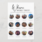 彼らは婚約結婚のゲーム12写真 招待状 (正面)