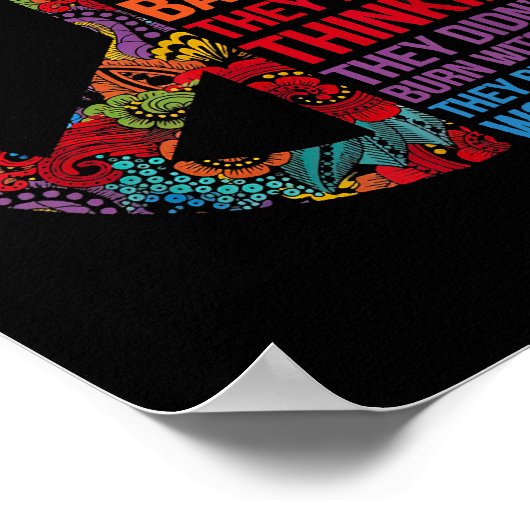 彼らは安全なストップフェミニーをストップ中絶しなかった ポスター (角)