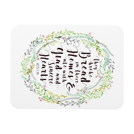 彼らは家の磁石でパンを壊した マグネット (横)