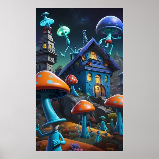 彼らは家走のゲージを持っサイケデリックた ポスター (正面)