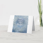 彼らは彼の名前をイマニュエル、クリスマスと呼ぶ カード (裏面)