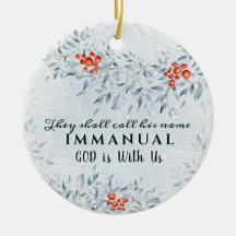 彼らは彼の名前をイマニュエル、クリスマスと呼ぶ