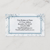 彼らは彼の名前をイマニュエル、クリスマスと呼ぶ 名刺 (裏面)