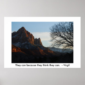 彼らは彼らができる考えからできる ポスター