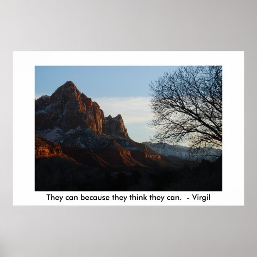 彼らは彼らができる考えからできる ポスター (正面)