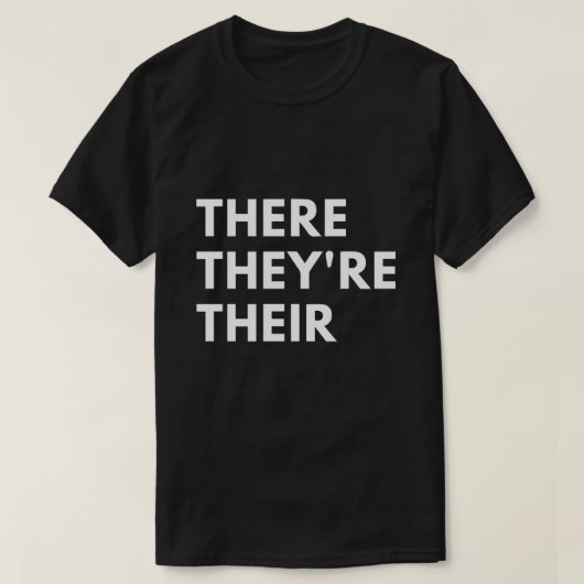 彼らは彼らだ Tシャツ (デザイン正面)