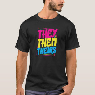 彼らは彼らのかわいい性交パンセクシャルプライド Tシャツ