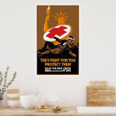 彼らは彼らのために保護戦う ポスター (キッチン)