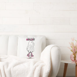 彼らは彼らのピンクのレトロな幽霊を待っている私をロールイン見る クッション