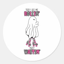 彼らは彼らのピンクのレトロな幽霊を待っている私をロールイン見る