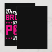 彼らは彼らのポールキスダンスを打撲しない 招待状 (正面/裏面)