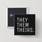 彼らは彼らの代名詞 缶バッジ (正面&裏面)