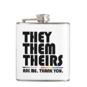 彼らは彼らの フラスク (正面)