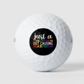 彼らは彼らを引き起こすかもしれない ゴルフボール (正面)