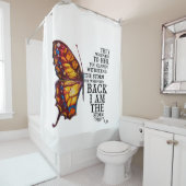 彼らは彼女にあなたが耐えられないようにささやいた シャワーカーテン (インサイチュ)