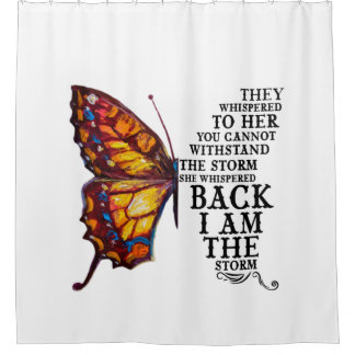 彼らは彼女にあなたが耐えられないようにささやいた シャワーカーテン