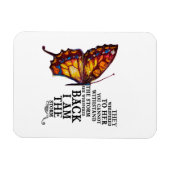 彼らは彼女にあなたが耐えられないようにささやいた マグネット (横)