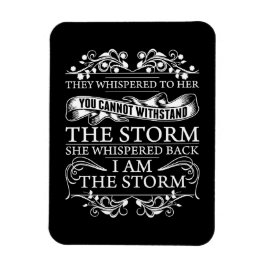 彼らは彼女にささやいた彼女は私が嵐だと囁いた マグネット