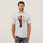 彼らは彼女に囁いた、あなたは嵐に耐えられない Tシャツ (正面フル)