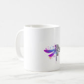 彼らは彼女に嵐に耐えられないとささやいた コーヒーマグカップ (正面左)