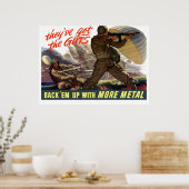 彼らは得勇気を持っている – -第2次世界大戦 ポスター (キッチン)