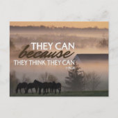 彼らは感動的引用文 シーズンポストカード (正面)