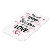 彼らは我々が愛の目的によってクリスチャンであることを知るだろう マグネット (左側)