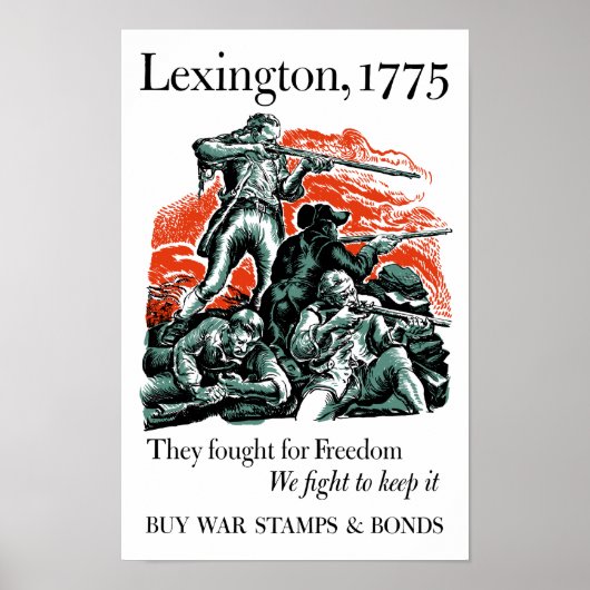 彼らは我々が自由のために戦っ保た--第2次世界大戦 ポスター (正面)