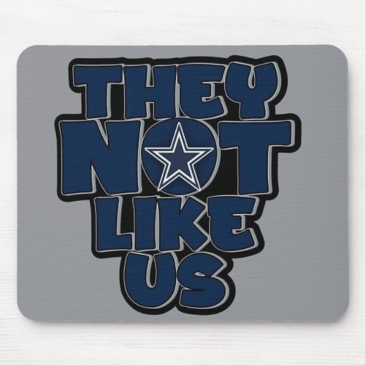 彼らは我々を好まない*カウボーイズ* マウスパッド (正面)