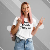 彼らは文法のスペルのライトだ Tシャツ