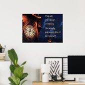 彼らは時間が全てのポスターを変えると言う ポスター (ホームオフィス)