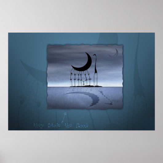 彼らは月を盗んだ ポスター (正面)