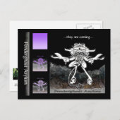 彼らは来る ポストカード (正面/裏面)