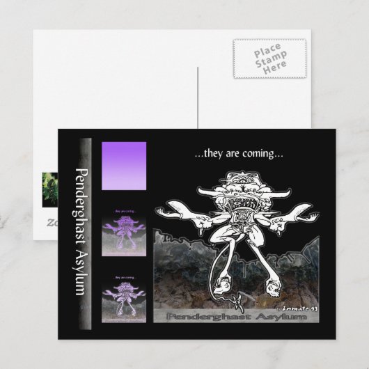 彼らは来る ポストカード (正面/裏面)