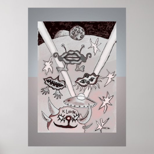 彼らは来我々を捕まえようとしている ポスター (正面)