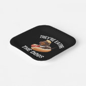 彼らは犬食べのドナルドトランプ討論2024 ペーパープレート (傾斜あり)