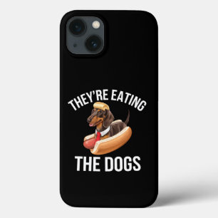 彼らは犬食べのドナルドトランプ討論2024 iPhone 13ケース