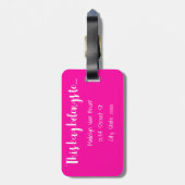 彼らは皆同じ荷札に見える ラゲッジタグ (裏面縦)