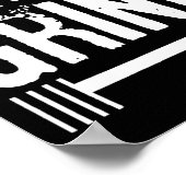 彼らは眠る我々はフィットネスジムの動機を作る ポスター (角)