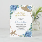 彼らは祭壇のブライダルシャワーの招待状に行っている シーズンカード (スタンド正面)