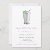 彼らは祭壇の蹄鉄のブライダルシャワーに行く 招待状 (正面)