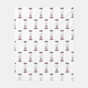 彼らは私が彼らのレトロ幽霊を放棄するのを見る フリースブランケット