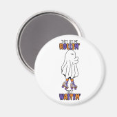 彼らは私が彼らのレトロ幽霊を放棄するのを見る マグネット (正面/裏面)